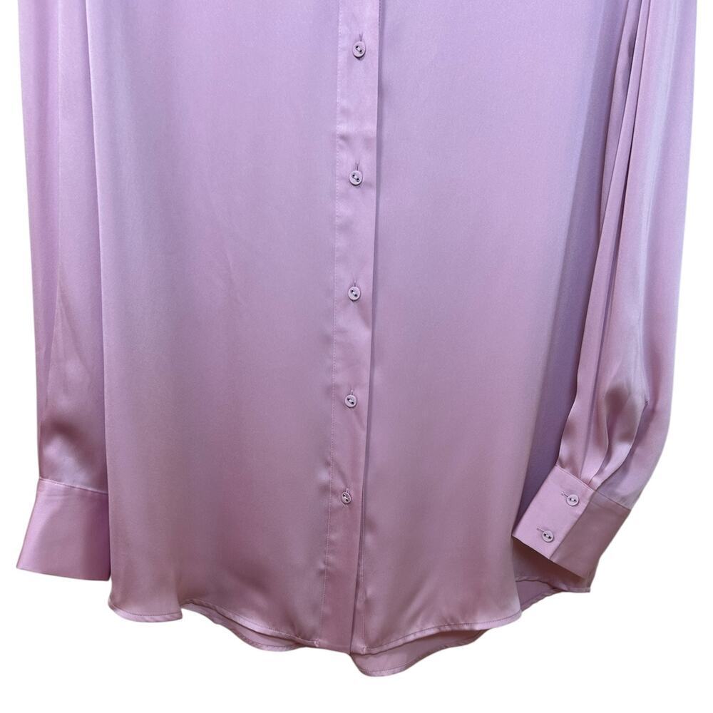 Favorite Daughter, NWT Women's The Smooth Ex-Boyfriend Shirt, Pastel Lavender XS - Picture 9 of 15